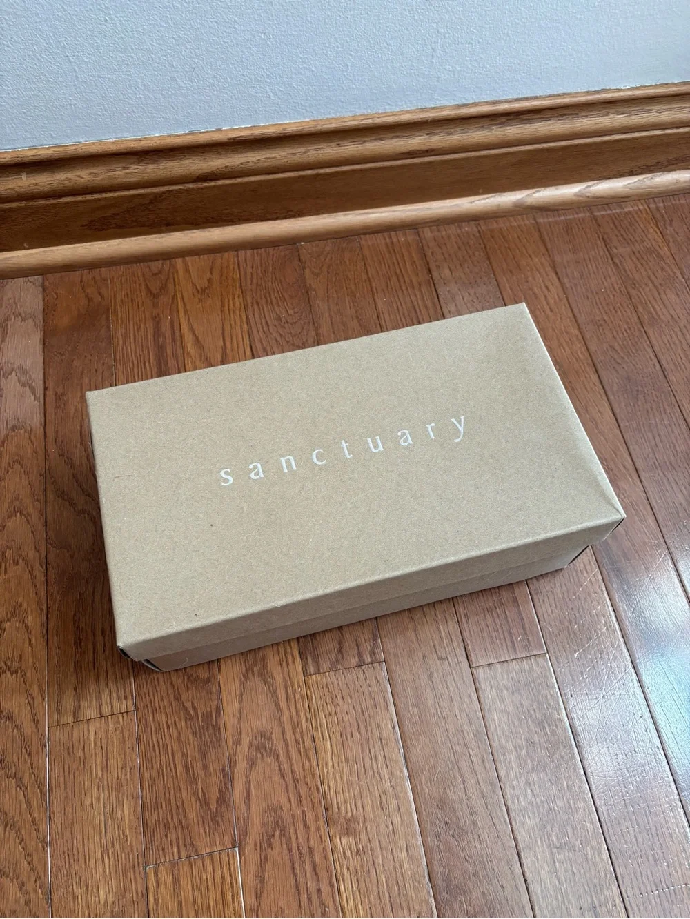 Sanctuary Black Slip on Loafers with Brown Buckles
